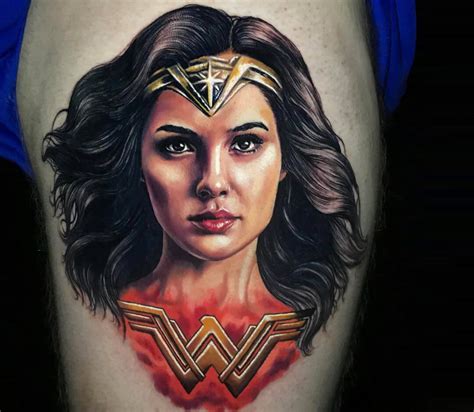 Wonder Woman Tattoo By Kristian Kimonides Photo 27263