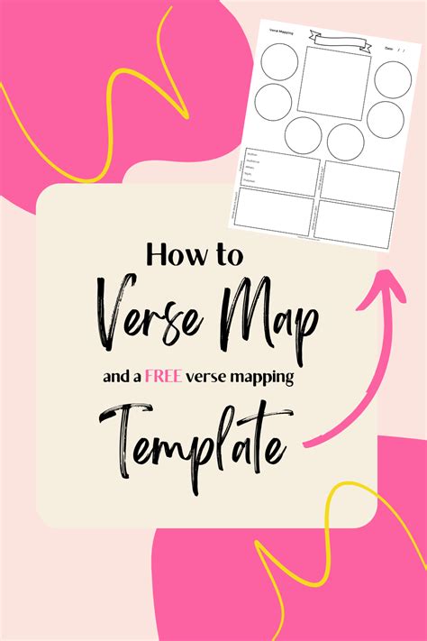 How To Verse Map And A Free Verse Mapping Template The Hobson