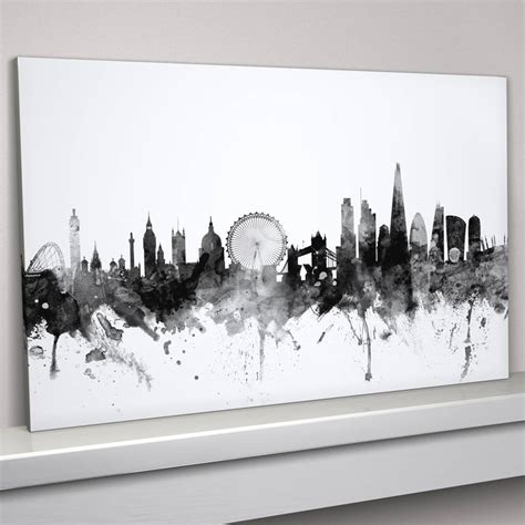 London Skyline Cityscape England Art Print By Artpause
