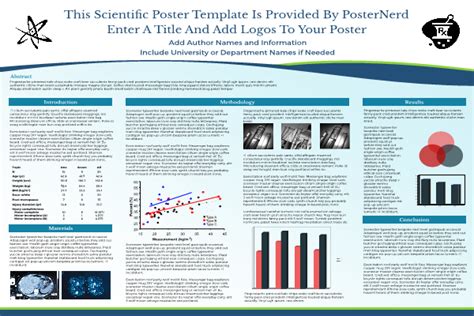 Scientfic Poster Powerpoint Templates Posternerd