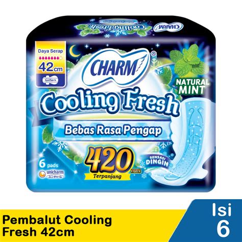 manfaat pembalut charm cooling fresh