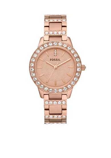 Fossil® Jesse Rose Gold Ladies Watch Belk