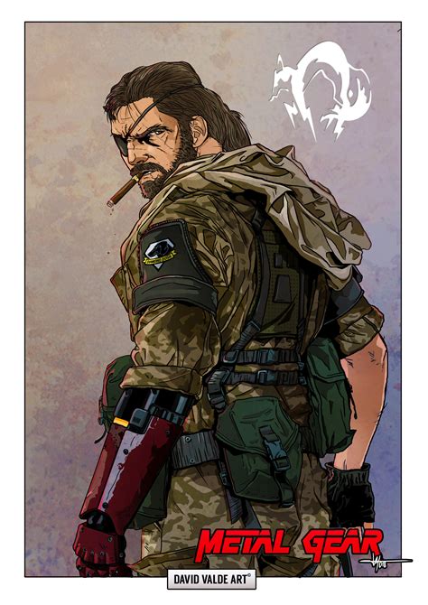 Artstation Metal Gear Solid Big Boss Commission