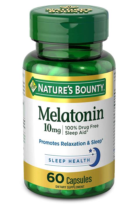 Vigile Mezzanotte Resa Nature Made Melatonin Pills Un Creditore Acidità