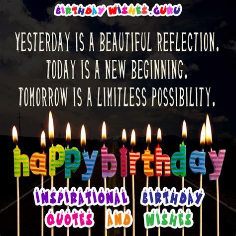 Inspirational Birthday Quotes And Sayings Quotesgram