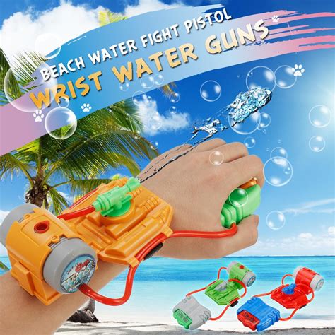 Plastic Wrist Water Gun Summer Outdoor Toy Water Sprinkling Shooter For