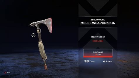 Finally Got The BLOODHOUNDS HEIRLOOM Ravens Bite Apex Legends YouTube