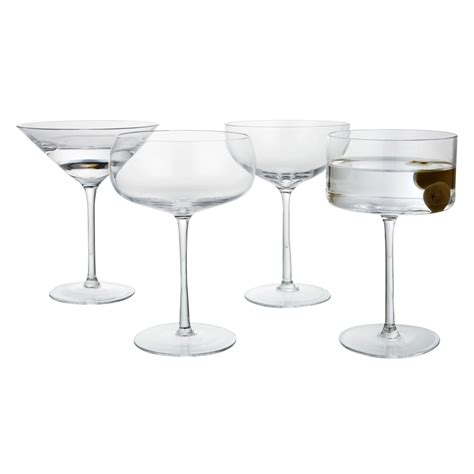 Lsa International Lulu Cocktail Glasses Set Of 4