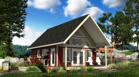 The Caledonia Prefab Cabin And Cottage Plans Cottage Plan Prefab