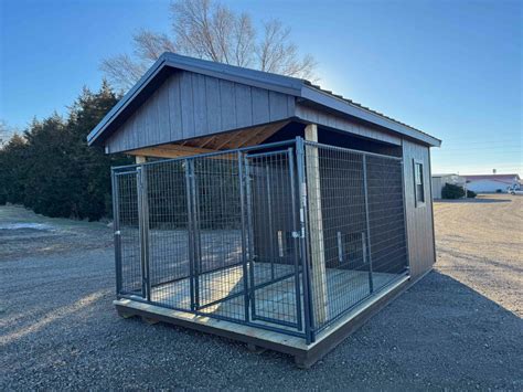 10x16 Dog Kennel 6910 Quality Storage Buildings Sd