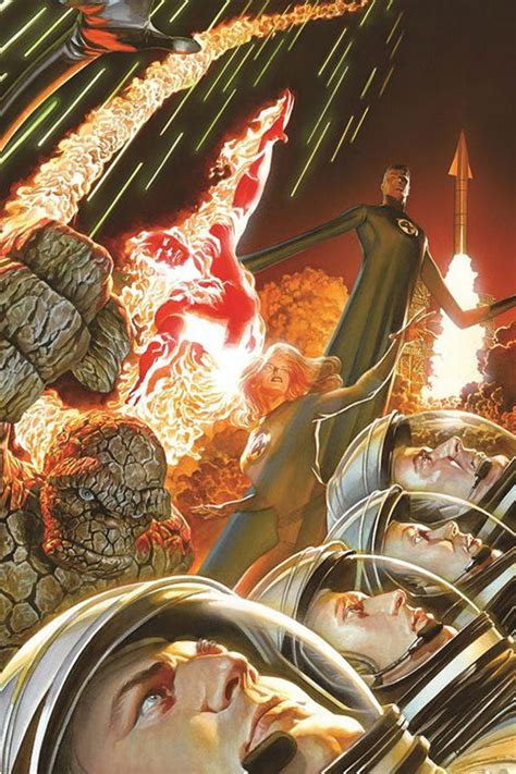 Check Out Human Torch And The Thing Square Off Against Doctor Doom In