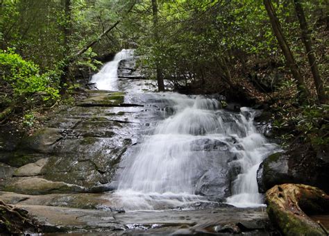 Fall Branch Falls Waterfalls In Georgia
