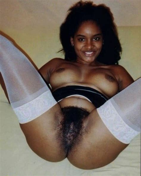 Spreading Her Legs Showing Hairy Pussy Tubbys1st