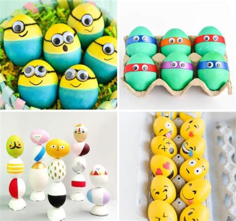 Ideas Para Hacer Huevos De Pascua Decorados Muy Originales