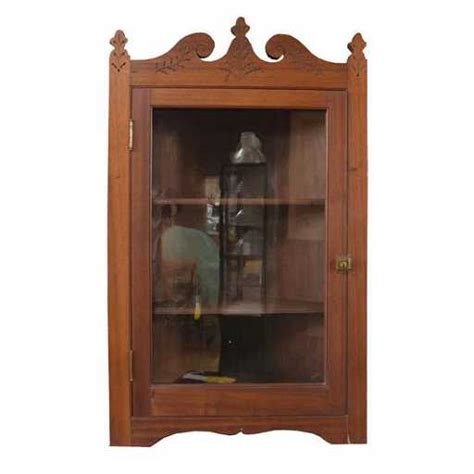 A Wall Mounted Corner Cabinet 2625 W X 13 D X 4325