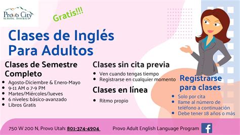 Clases De Inglés Gratis Para Adultos Free English Classes For Adults