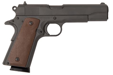 Tisas 1911 A1 Service 45 Acp Pistol With 5 Inch Barrel And Dark Gray