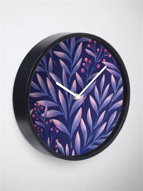Purple Dream Clock By Daniela Iga Clock Quartz Clock Mechanism Purple