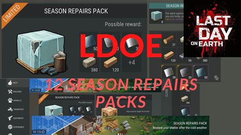 Ldoe Season Repairs Pack Youtube