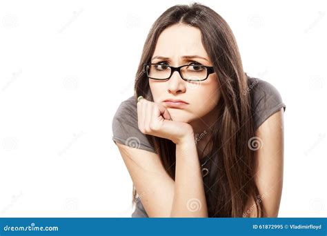 Disappointed Woman Stock Image Image Of Expression Frustrated 61872995