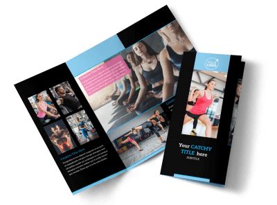 Upscale Fitness Gym Brochure Template Mycreativeshop
