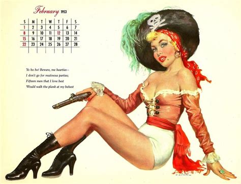 pirate pin up girl by firexbrat pin up vintage calendar calendar girls pin up art