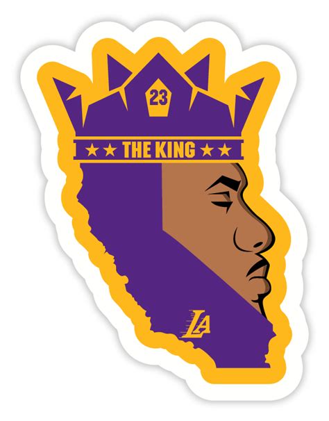 Learn more about the history of the logotype and us team in the article below. King James 23 SVG File , Lakers SVG file of Lebron James ...