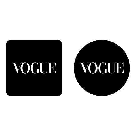 Vogue Black Logo Vector 25270723 Vector Art At Vecteezy