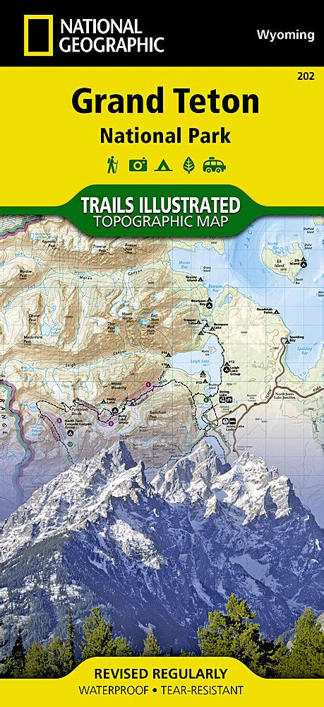 Buy Map Grand Teton National Park Map 202 By National Geographic