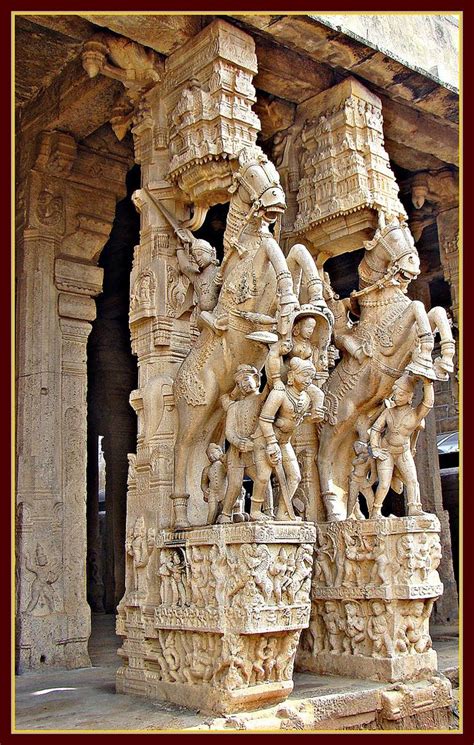 Srirangam Horses Ancient Indian Architecture Art And Architecture