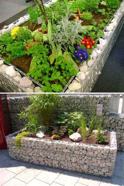 20 Lovely Diy Gabion Ideas To Enhance Outdoor Space