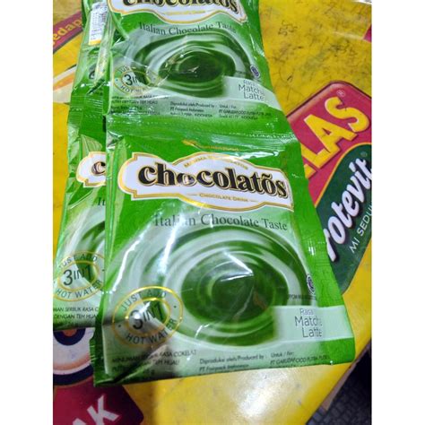 Jual Chocolatos Drink Matcha Latte 26 Gr Isi 10 Pcs Shopee Indonesia