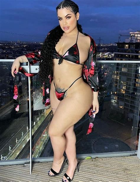 Instagram Model With Biggest Bum On OnlyFans Suffers Nip Slip In Skimpy Bikini Daily Star