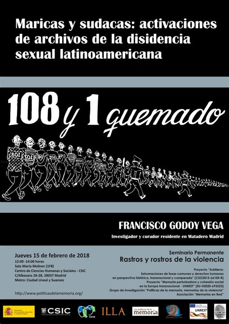 Maricas Y Sudacas Activaciones De Archivos De La Disidencia Sexual