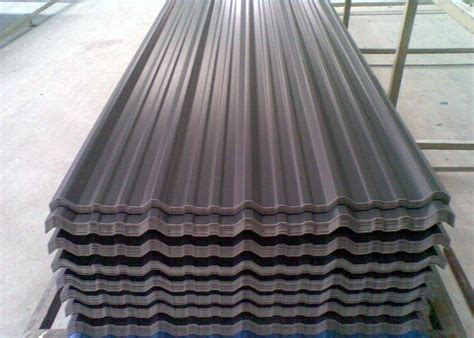 Colorful Bitumen Corrugated Steel Sheets Insulated