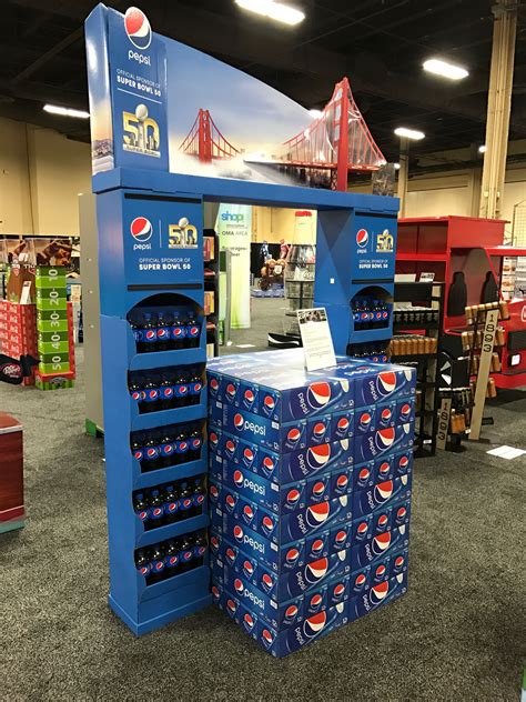 Pepsico Free Standing Unit Looking To Get Noticed With Your Point Of