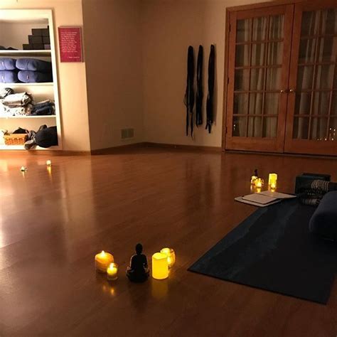 setting the mood for a candlelight gentle flow class this has become one of my favorite classes