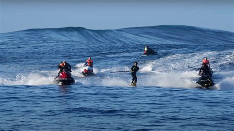 Behind The Scenes Jet Ski Riders On Cortes Bank Big Wave Surf Mission