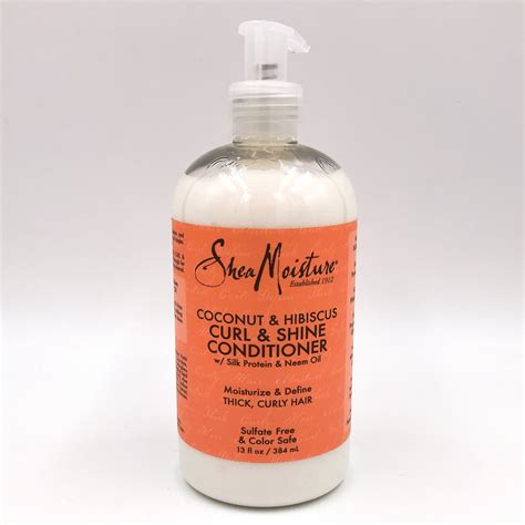 Sheamoisture Coconut And Hibiscus Curl And Shine Conditioner 13 Oz