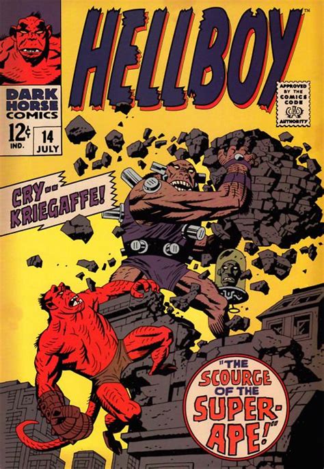 A Cool Cover Of Hellboy By Mike Mignola This ‘fake Comic