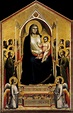 Giotto di Bondone (1266/1267-1337) — The Ognissanti Madonna, Madonna in ...