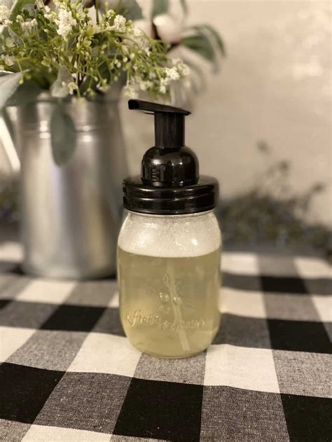 Diy Foaming Hand Soap Recipe Frugal Solution For Dry Hands Chicken