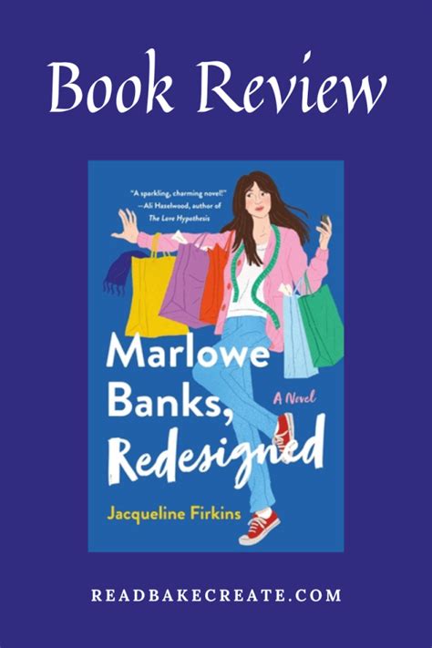 Marlowe Banks Redesigned By Jacqueline Firkins Book Review Read Bake Create