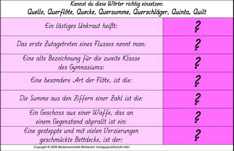 7 отметок «нравится», 0 комментариев — detektei berlin taute® (@diedetektei) в instagram: Wörterrätsel: Wörter mit qu 4 - Medienwerkstatt-Wissen © 2006-2017 Medienwerkstatt