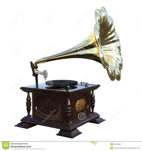 Phonograph Stock Illustration Illustration Of Phonograph 54240487