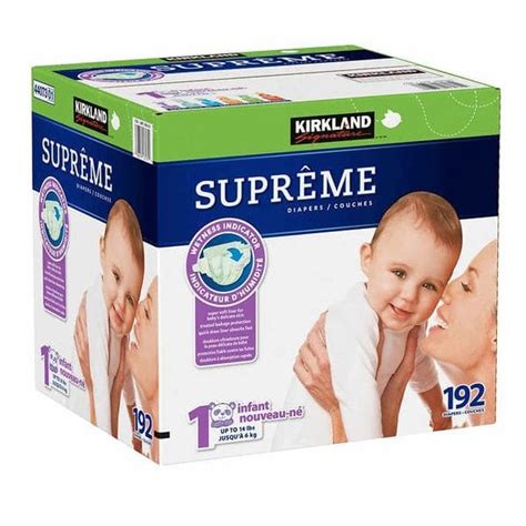 Kirkland Signature Supreme Diapers Sizes 2 6 Please Select GP2U