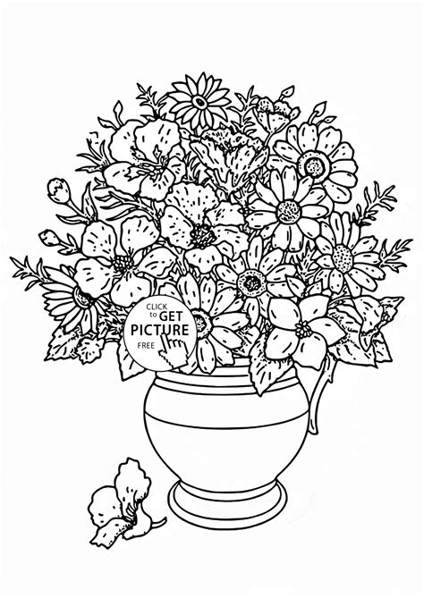 Easy flowers drawings vases sketch flower vase i simple flower. Vase Drawing For Kids at GetDrawings | Free download