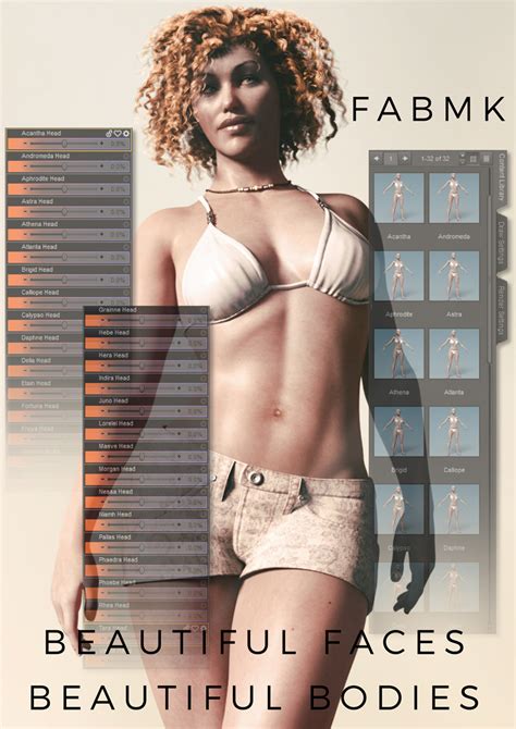 Face And Body Morph Kit For Genesis 8 Female Daz 3d