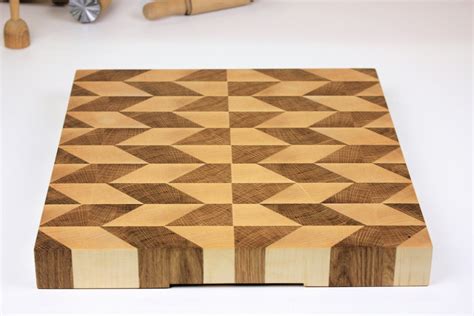 Plans For 3d End Grain Cutting Board No4 Etsy