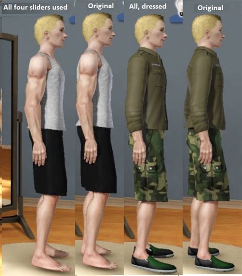 Mod The Sims Update Sims Body Essentials A Complete Set Of Body